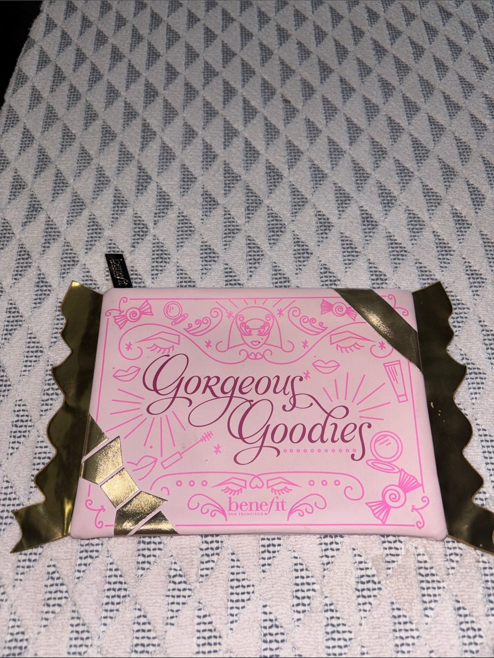 Benefit “Gorgeous Goodies” Cosmetic Bag